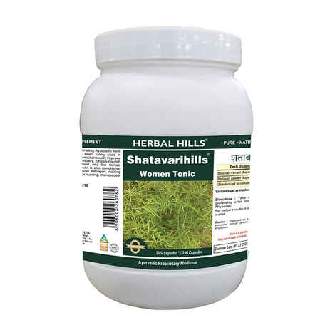 Buy Herbal Hills Shatavarihills - Value Pack 700 Capsule - Purplle