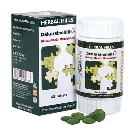 Buy Herbal Hills Dekarsinohills 60 Tablets - Purplle