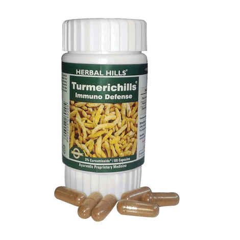 Buy Herbal Hills Turmerichills 60 - Purplle