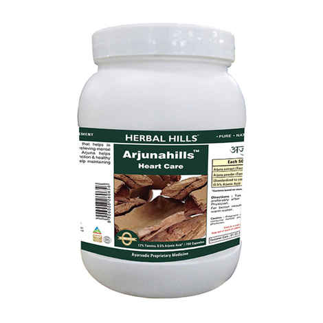Buy Herbal Hills Arjunahills - Value Pack 700 Capsule - Purplle
