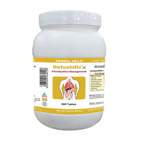 Buy Herbal Hills Detoxhills - Value Pack 900 Tablets - Purplle