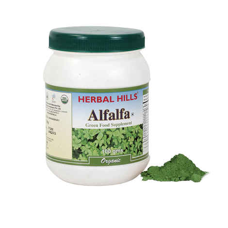 Buy Herbal Hills Alfalfa 100 gm Powder (Buy 1 Get 1 Free) - Purplle