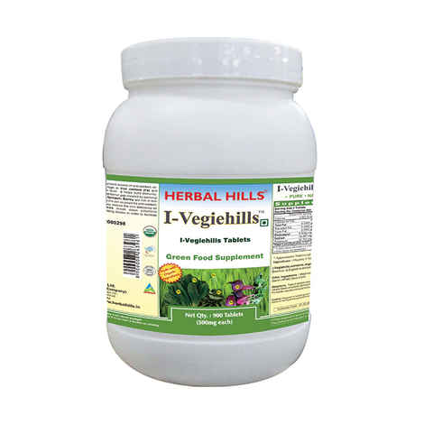 Buy Herbal Hills I-Vegiehills - Value Pack 900 Tablets - Purplle