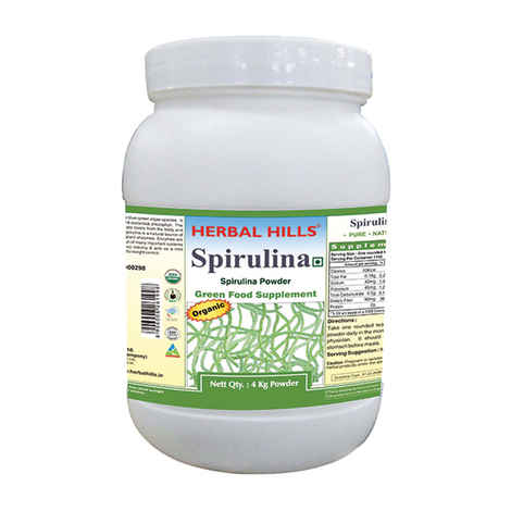 Buy Herbal Hills Spirulina - Value Pack 900 Tablets - Purplle
