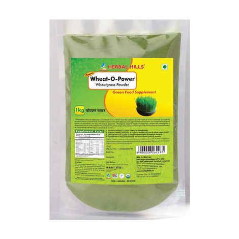 Buy Herbal Hills Wheat-O-Power 1 kg (Value Pack) Powder - Purplle