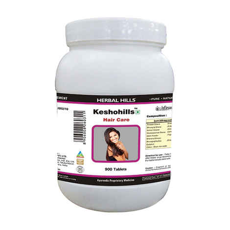 Buy Herbal Hills Keshohills - Value Pack 900 Tablets - Purplle