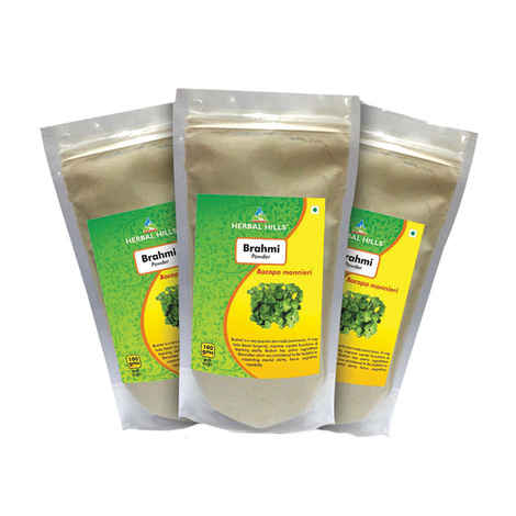 Buy Herbal Hills Brahmi Powder - 100 gms powder - Purplle