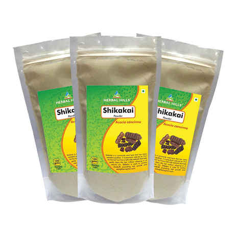 Buy Herbal Hills Shikakai Powder - 100 gms powder - Purplle