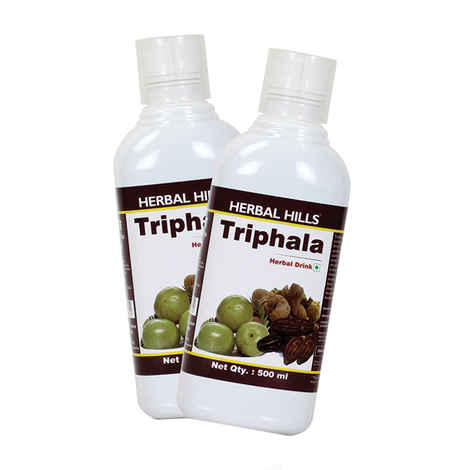 Buy Herbal Hills Triphalahills Juice Combo - 500 + 500 - Purplle