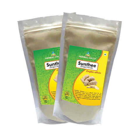 Buy Herbal Hills Sunthee (Ginger) Powder - 100 gms powder - Purplle