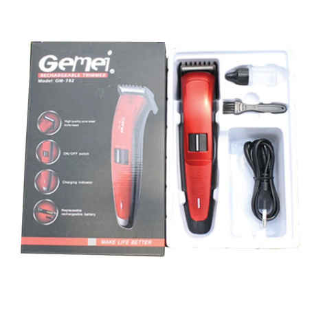 Buy Gemei GM-782 Steel knife Head Rechargeable Trimmer - Purplle