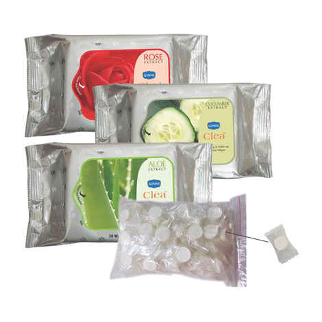 Buy Ginni Clea Cleansing & Make Up Remover Wipes (Rose,Cucumber,Aloevera,) (Pack Of 3) (30 Wet Wipes Per Pack) With 50 Coin Tissues (Compressed Wipes) - Purplle