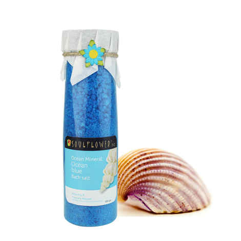 Buy Soulflower Ocean Blue Bathsalt (500 g) - Purplle