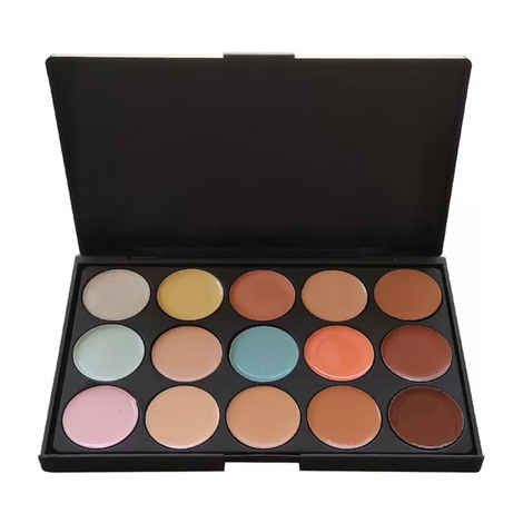 Miss Rose 15 Color Correcting Concealer Palette 7601-012N