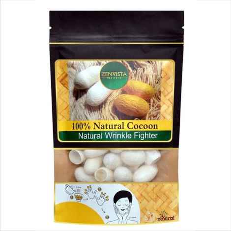Buy Zenvista Natural Slik CocoonNatures Anti Agening Wrinkleremoving Product (10 gm) - Purplle