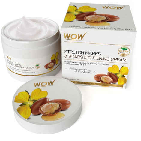 Buy WOW Skin Science Stretch Marks & Scar Lightening Cream (200 ml) - Purplle