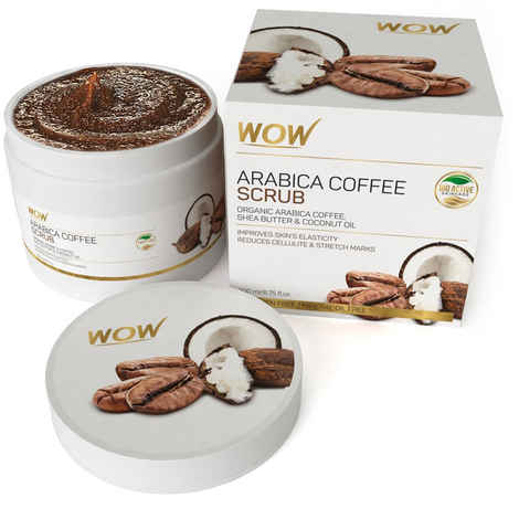 Buy WOW Skin Science Arabica Coffee Scrub (200 ml) - Purplle