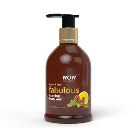 WOW Skin Science Lemon & Pine Foaming Body Wash (300 ml)