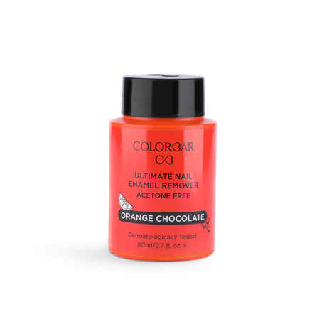 Colorbar Ultimate Nail Enamel Remover - Acetone Free (80 ml) Orange Chocolate