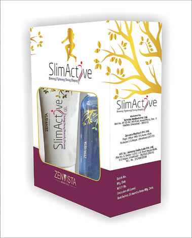 Buy Zenvista Slim Active Shape Up Ayurvedic Slimming Cream Gel & Oil (200 ml) - Purplle