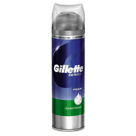 Buy Gillette Series Conditioning Shave Foam (245 g) - Purplle