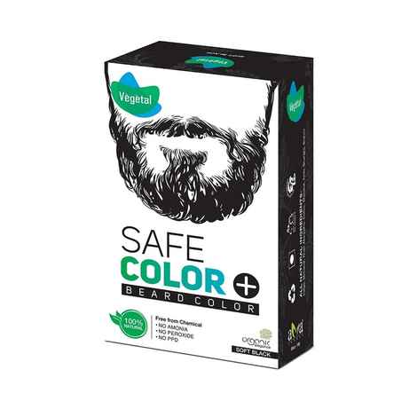VEGETAL SAFE COLOR-SOFT BLACK - Beard Color