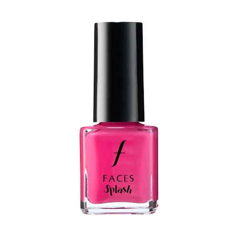 Buy Faces Canada Splash Nail Enamel - Pink Flamenco 21 (8 ml) - Purplle