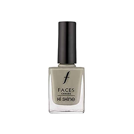 Buy Faces Canada Hi Shine Nail Enamel Pearl White 03 (9 ml) - Purplle