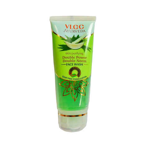 Buy VLCC Skin Purifying Double Power Double Neem Facewash (100 ml) - Purplle