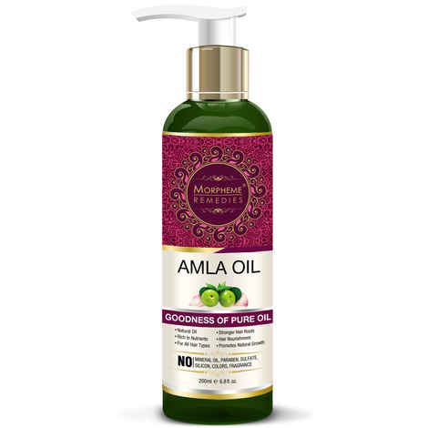 Morpheme Pure Amla Hair Oil (200 ml)