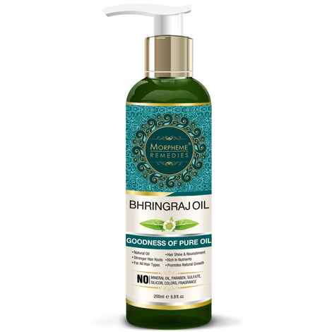 Morpheme Pure Bhringraj Hair Oil (200 ml)