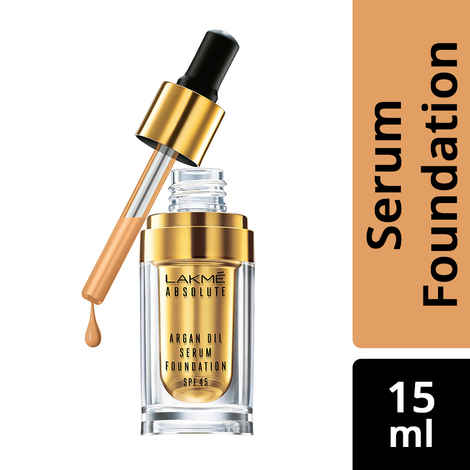 Lakme Absolute Argan Oil Serum Foundation - Ivory Cream 01 (15 ml)