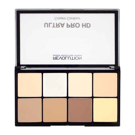 Buy Makeup Revolution HD Pro Cream Contour Palette - Fair (20 g) - Purplle