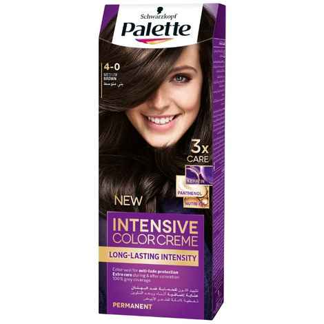 Schwarzkopf Palette Intensive Colour Cream 4-0 Medium Brown (110 ml)
