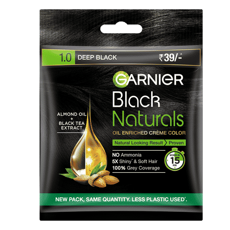 Buy Garnier Black Naturals Shade 1 20g + 20ml - Purplle