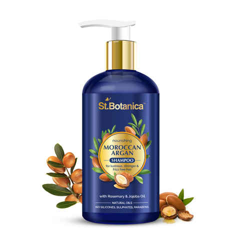 Buy St.Botanica Moroccan Argan Hair Shampoo With Organic Argan Oil (No Sulphate & Paraben), 300 ml - Purplle