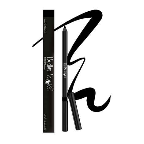Buy Bella Voste Smoky Kajal With Smudger Charcoal Black 01 (1.2 g) - Purplle