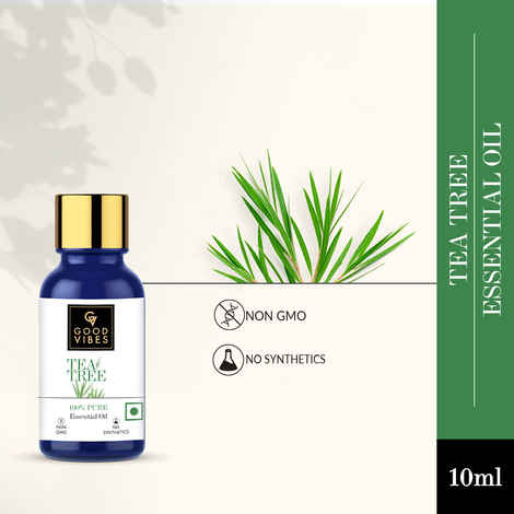 Buy Good Vibes Pure Essential Oil - Tea Tree (10 ml) - Purplle
