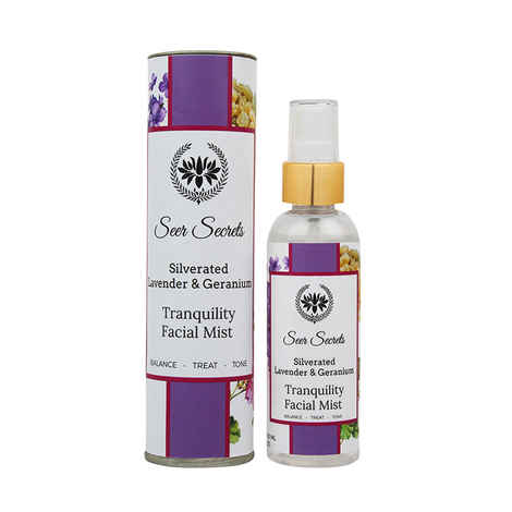 Seer Secrets Silverated Lavender & Geranium Tranquility Facial Mist (100 ml)