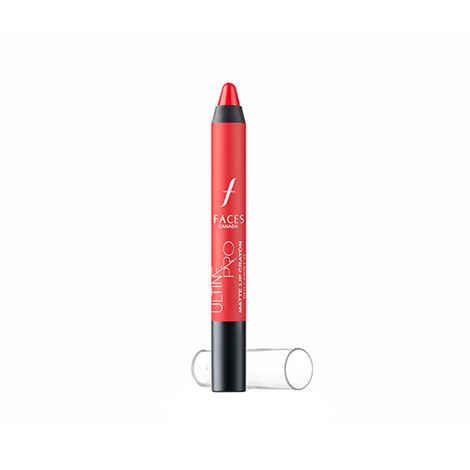 Buy Faces Canada Ultime Pro Matte Lip Crayon - Red Carpet 27 (2.8 g) - Purplle