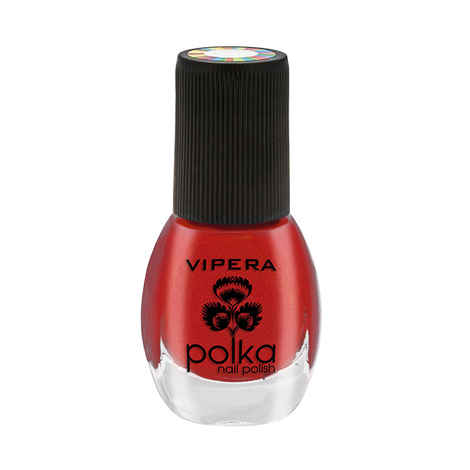 Vipera Nail Polish Glossy Polka Red Spark 26 (7 ml)