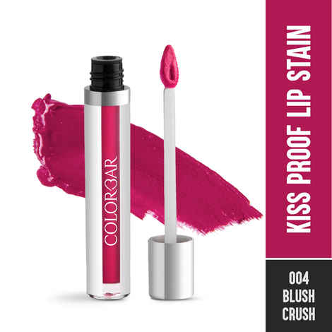 Buy Colorbar Kiss Proof Lip Stain Blush Crush - 004 - 3.8 ml - Purplle