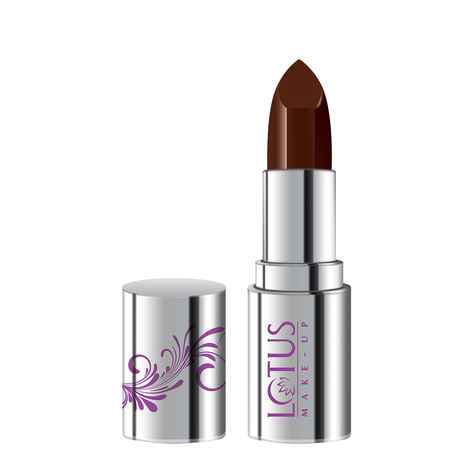 Buy Lotus Make-Up Ecostay Butter Matte Lip Color Wicked Brown - Purplle