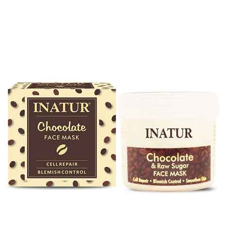 Buy Inatur Chocolate & Raw Sugar Mask (125 g) - Purplle