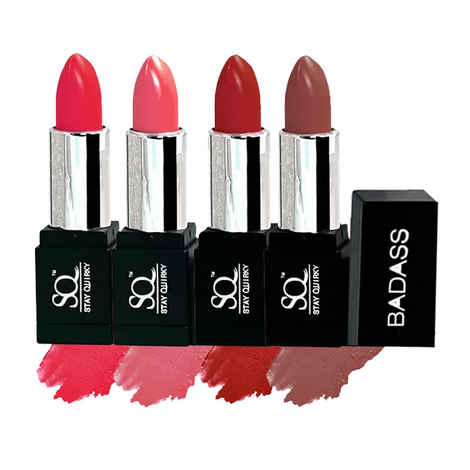 Stay Quirky Matte Lipstick Badass - No Monday Blues Combo