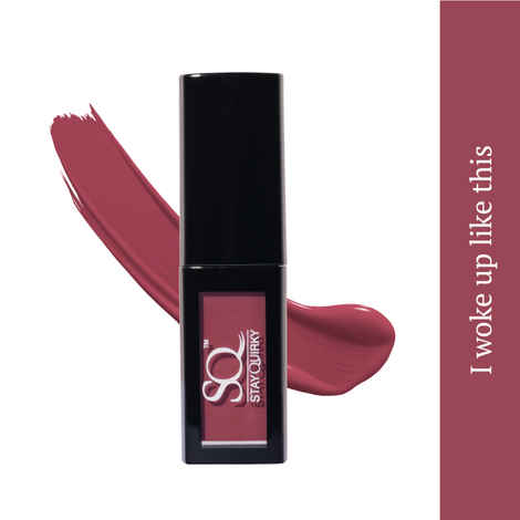 Stay Quirky Liquid Lipstick Transferproof Long Lasting Smudgeproof Highly Pigmented Vegan Brown I Woke Up Like This 3 4.5 ml