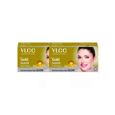 VLCC Natural Sciences Gold Facial Kit (60 g) (Pack of 2)