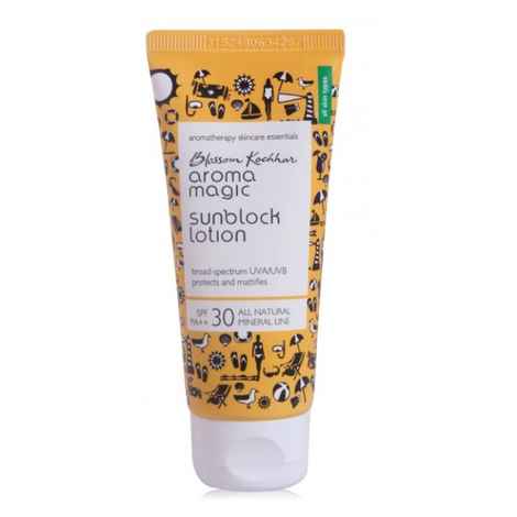 Buy Aroma magic Sunblock Lotion 100 ml - Purplle