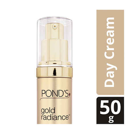 Buy Ponds Gold Radiance Youthful Glow Day Cream SPF 15 (50 g) - Purplle