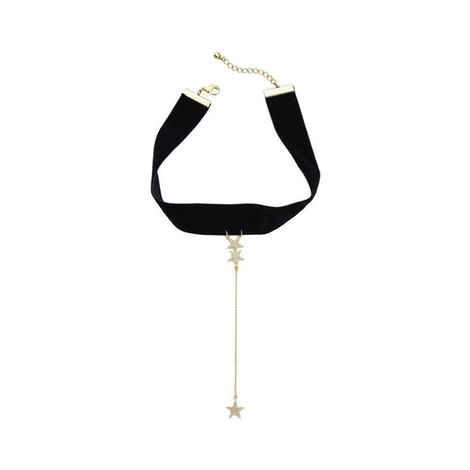 Buy Bling Bag Black Perfect Party Choker Necklace - Purplle